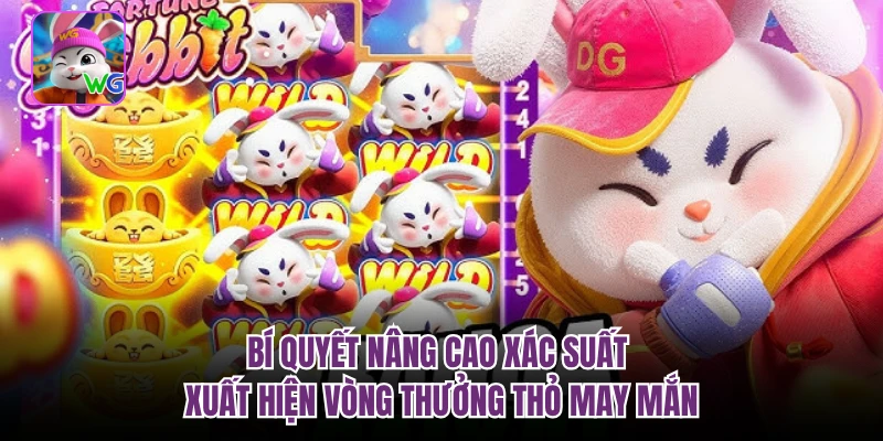Bí quyết nâng cao xác suất xuất hiện vòng thưởng thỏ may mắn
