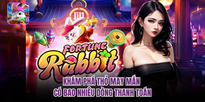 Khám phá thỏ may mắn có bao nhiêu dòng thanh toán