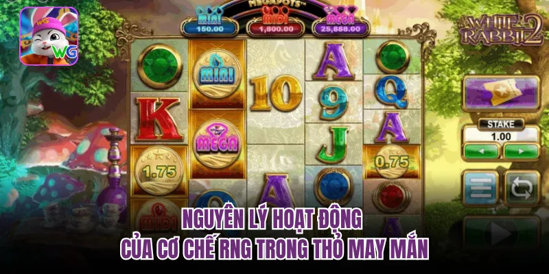 Nguyên lý hoạt động của cơ chế RNG trong thỏ may mắn