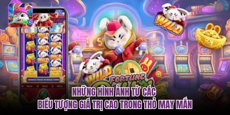 Những hình ảnh từ các biểu tượng giá trị cao trong thỏ may mắn
