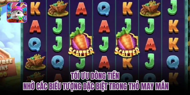 Tối ưu dòng tiền nhờ các biểu tượng đặc biệt trong thỏ may mắn